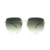Óculos de sol ono on6023s o2e7 06 dourado claro - haste c/ det verde na internet