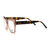 Óculos de grau ono on0012 m4d2 nude translúcido c/ haste tortoise - comprar online