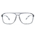 Óculos de grau ono guarapa on0010 c4p cinza escuro translúcido - comprar online