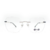 Óculos de grau ono on6020 s2e7 prata brilho - haste c/ det verde na internet