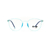 Óculos de grau infantil ono on0019I a4a8 azul claro translúcido na internet