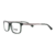 Óculos de grau ono on0026 e4c6 verde escuro translúcido - comprar online