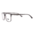 Óculos de grau ono on0024 c4c7 cinza escuro translúcido - comprar online