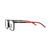 Óculos de grau infantil ono on0018I p2v7 preto c/ detalhe vermelho - comprar online