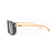 Óculos de sol ono guarapa on0010s p7h 1p preto fosco c/ haste madeira - comprar online