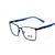 Óculos de grau ono mj4529 c3 azul metálico