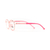 Óculos de grau infantil ono on0020I r4r8 rosa translúcido na internet
