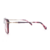 Óculos de grau ono on0030 b4o6 vermelho translúcido - comprar online