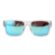 Óculos de sol ono camburi on00022s x4i4 15p translúcido c/ haste azul translúcida e lente azul espelhada na internet