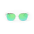 Óculos de sol ono bacutia on0009s x4e 22p translúcido c/ lente verde espelhada na internet