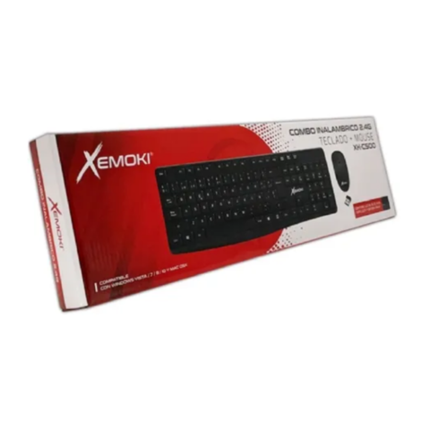 Combo Teclado Y Mouse Xemoki Inalmbrico 2.4ghz Usb Nano Zuk