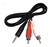 Cable Adaptador Mini Plug 3,5mm A 2 Rca Macho 1,50 Metros