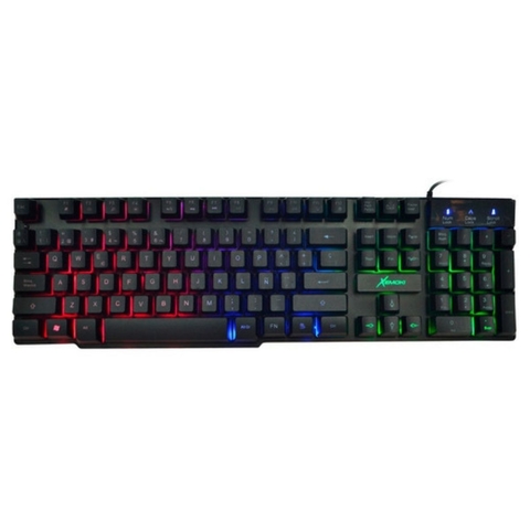 Teclado Usb Gamer Retroiluminado Xemoki Pc