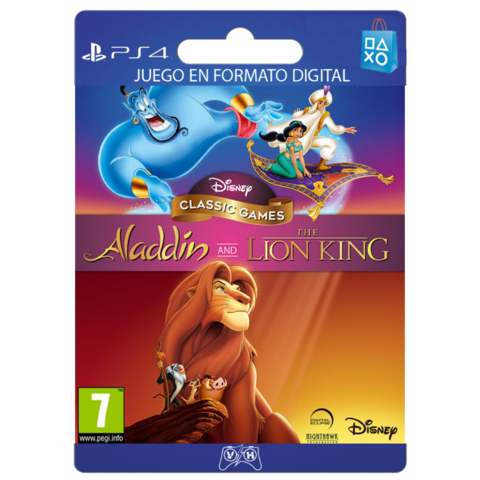 Disney Classics Remastered Lion King + Aladdin - PS4 Digital