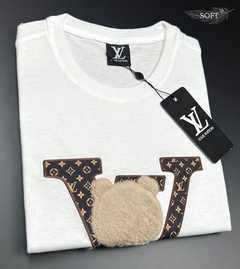 Camiseta T-shirt Louis V. Branca