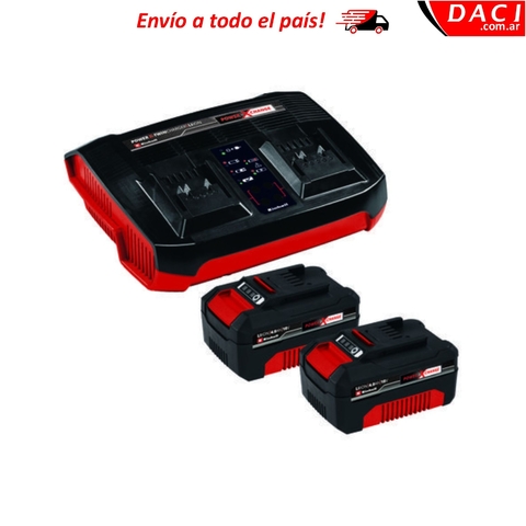 Starter Kit PXC 18V 2x 4,0 Ah - Batería / cargador - Einhell