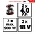 Batería Power X-Change 18V - Twin Pack 2 x 4.0 Ah - Einhell - comprar online