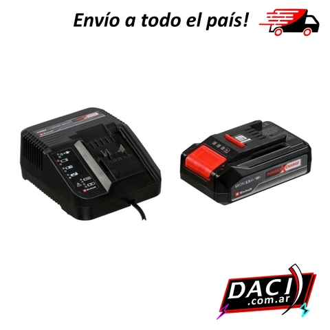 STARTER KIT BATERIA 2.5 AH Y CARGADOR EINHELL