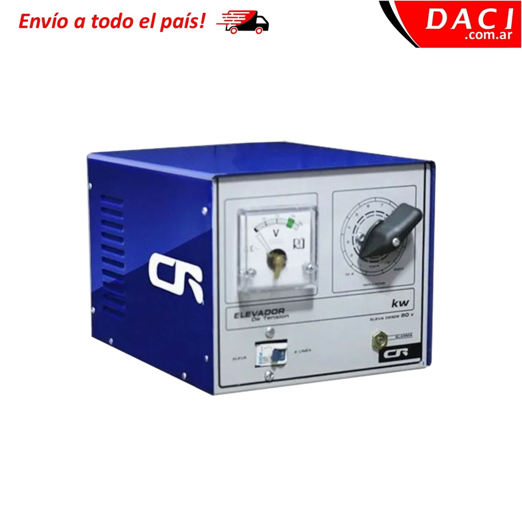 Elevador de tensión manual 5kw CR 90 a 220v - Estabilizador