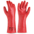 GUANTE PVC ROJO 40 CM