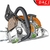 Motosierra Stihl MS 180 C-BE - 31.8cc - comprar online