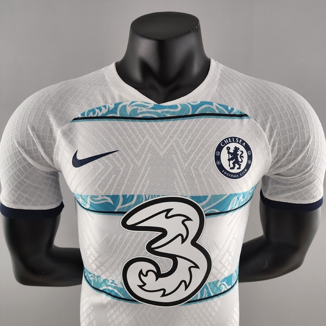 Camisa Chelsea Home 21/22 Nike Azul Patch Mundial Por Apenas R$ 189,90