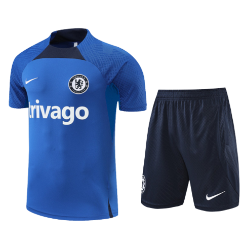 Camisa Chelsea FC I Home 21/22 Patch Mundial de Clubes Torcedor Nike  Masculina - Azul