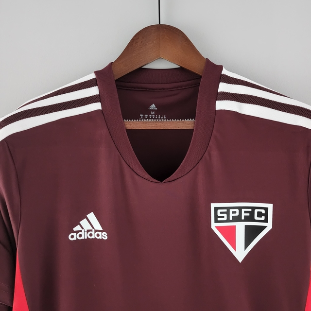 Camiseta Internacional III 22/23 Adidas Feminino - Vinho