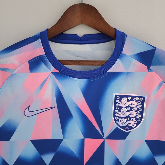 Camiseta Nike Inglaterra Manga Curta WC 22 - Masculina