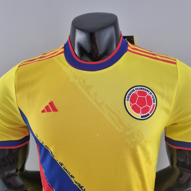 Camisa Seleção Colômbia Concept 22/23 Jogador Adidas Masculina amar
