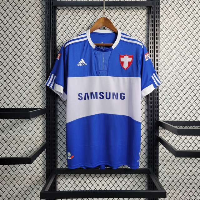 Camisa Retrô Palmeiras Savóia 2009 Adidas Masculina Azul - R$ 199,90
