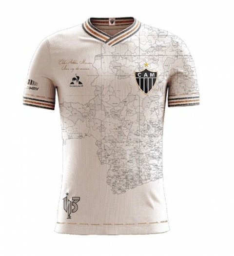 Camisa Atlético Mineiro I 22/23 s/n° Torcedor Adidas Masculina -  Preto+Branco