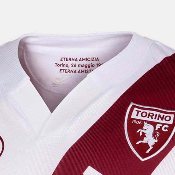 Camisa do Torino away 21/22 Torcedor Joma Masculina - Branco