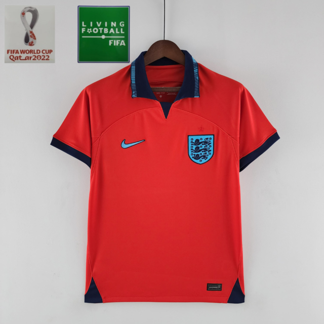 Camiseta Nike Inglaterra Manga Curta WC 22 - Masculina