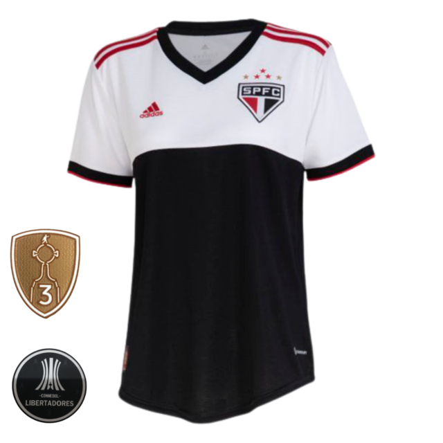 Camisa Internacional III 22/23 Torcedor Adidas Feminina - Preta