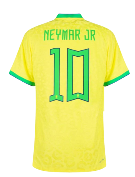 Camisa Seleção Brasil 1 Home 22/23 Jogador Neymar Jr 10 R$ 179,90