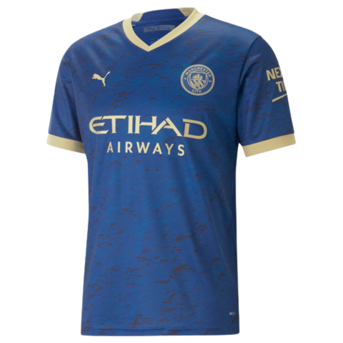 CAMISA MANCHESTER CITY 22/23 PRÉ-JOGO AGUERO - TORCEDOR MASCULINA