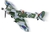 Avião SuperMarine Spitfire para Montar - 290 peças - loja online