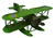 Avião Greenery 16cm