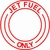 Adesivo decorativo Jet Fuel Only