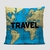 Almofada Airportag© - Travel World Map - comprar online