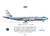 Perfil - Poster Boeing VC-137C SAM 27000 Serial Number 72-700