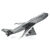 Miniatura metalizada - Jet Airplane - Metal Works - Bianch Pilot Shop - A Maior Loja de Aviação do Brasil 