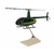 Miniatura Robinson R44 (Verde e amarelo) (Por encomenda)