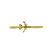 Prendedor de gravata MD-11 - Dourado - comprar online