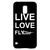 Capinha para Celular - Live Love Fly (preto) na internet