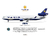 Perfil - Poster VARIG McDonnell MD-11 PP-VTI - comprar online