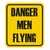 Adesivo Danger Man Flying - Externo
