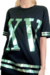 Camiseta XV estampa Verde Menta metalizada