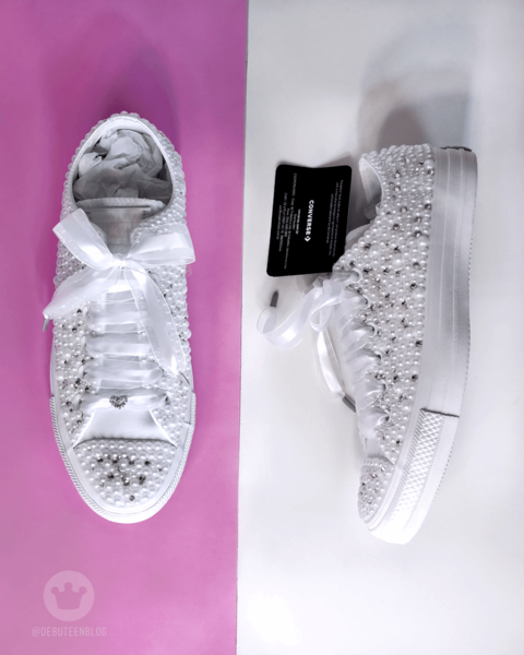 Tênis All Star Original Adulto com Pérolas